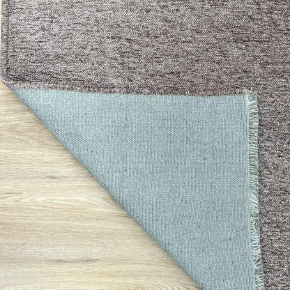Alfa Rich 4x6 Dark Gray Washable Area Rugs for Living Room Bedroom Kitchen Cotton Decor Solid Rug