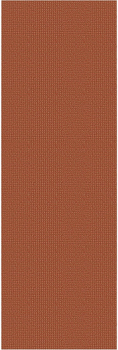 KOZYFLY Runners for Hallways 2x6 ft Washable Kitchen Runner Non Slip Rubber Backed Hall Runners Cotton Entryway Runner Rugs Floor Carpet for Indoor Backdoor Bedroom Kitchen, Orange/Tan