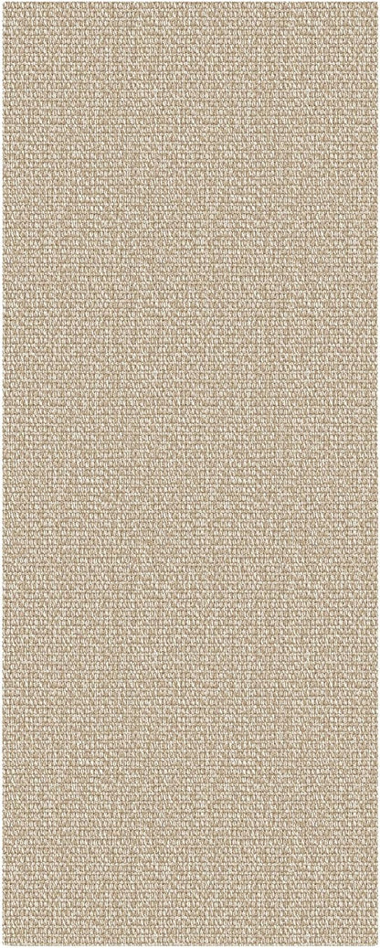 EARTHALL Washable Runner Rug 2x6 Ft Non Slip Runners for Hallways Cotton Rubber Backed Kitchen Runner Braided Indoor Floor Carpet Runners for Entryway, Hallway, Kitchen, Bedroom, Send/Beige