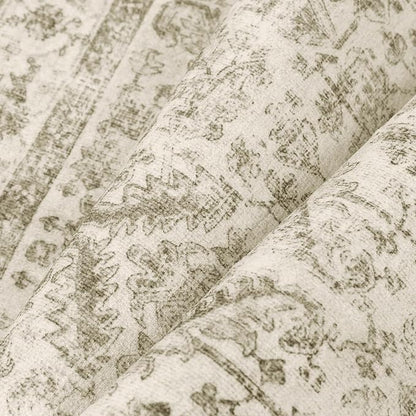 Taupe 5x7 Area Rug Vintage Washable Living Room Carpet Non Slip Bedroom Indoor Office Low Pile Traditional Distressed Retro Accent Rug for Dining Room Bathroom Kitchen