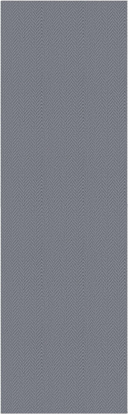 2x8 Ft Braided Runner Rug Washable Runners for Hallways Kitchen Runner Rug with Rubber Backing Cotton Entryway Runner Indoor, Woven Floor Carpet for Hall Kitchen Bedroom, Grey
