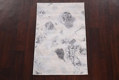Abstract Transitional Turkish Oriental Area Rug 3x5