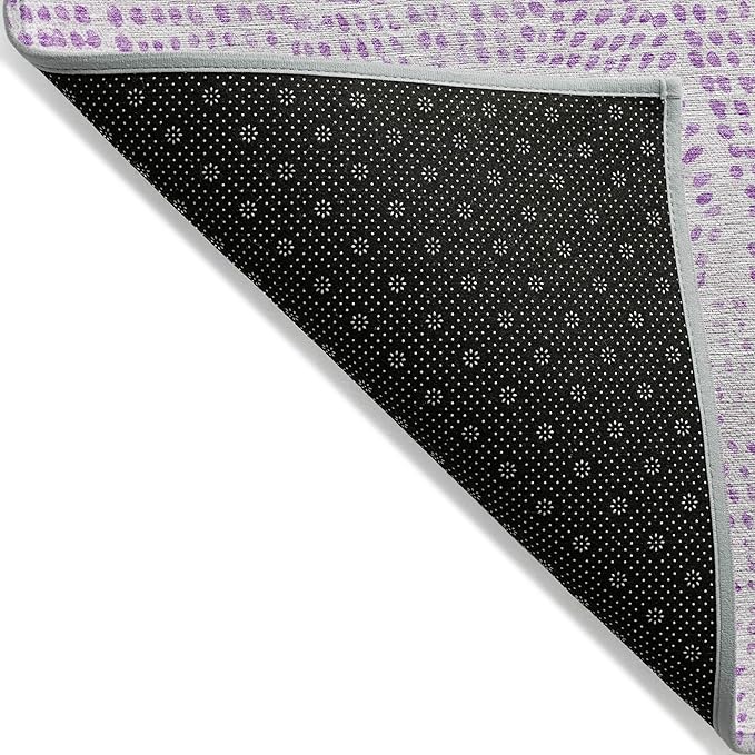Addison Rugs Chantille ACN591 Purple 8' x 10' Indoor Outdoor Area Rug, Easy Clean, Machine Washable, Non Shedding, Bedroom, Living Room, Dining Room, Kitchen, Patio Rug