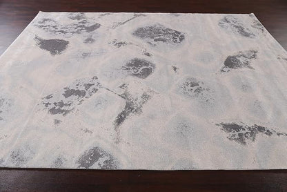 Abstract Transitional Turkish Oriental Area Rug 8x10