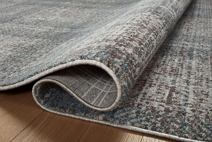 Loloi Angela Rose Ember Collection EMB-09 Denim/Charcoal 7'-10" x 10' Area Rug