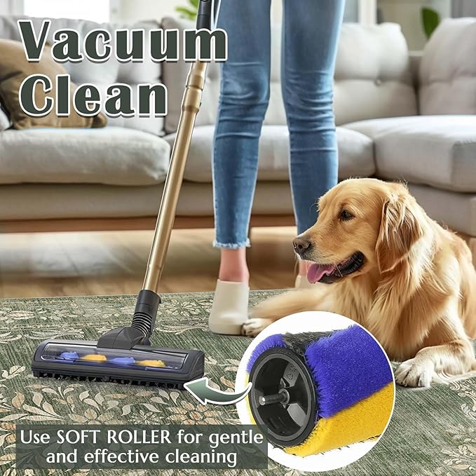 jinchan Green 4x6 Area Rugs Vintage Floral Design - Machine Washable Distressed Soft Ultra-Thin Low-Pile Non-Slip Carpet for Entryway Kitchen Bedroom Nursery Living Room Dining Room (4x6ft,Green)