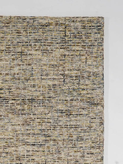 Hand Tufted Wool ECO-Friendly Area Rugs - 8'x10', Rectangle Shape, Light Green, Solid Plain Design, High Pile Thick Handmade Area Rugs for Living Room, Bed Room (KWC111)