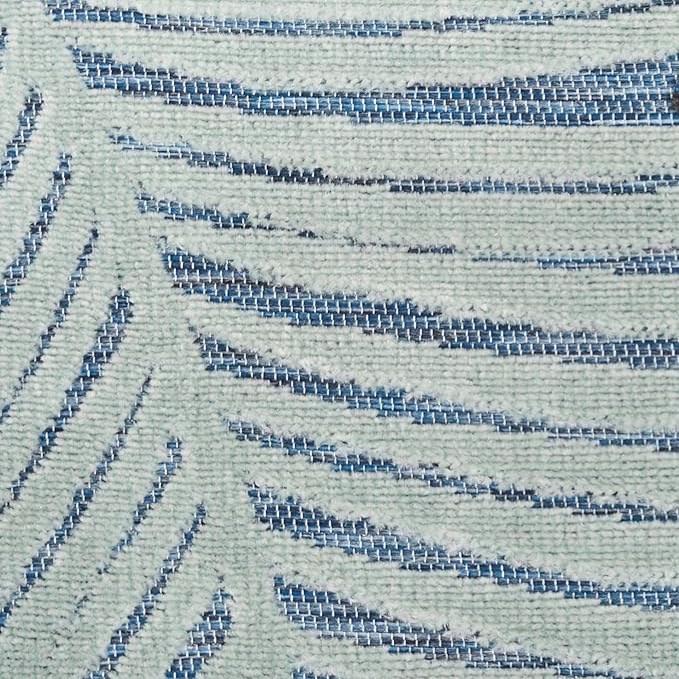 Nourison Home Suncoast Denim 9' x 12' Area Rug - Easy Clean, Non Shedding, Bed Room, Living Room, Dining Room, Kitchen (9' x 12')