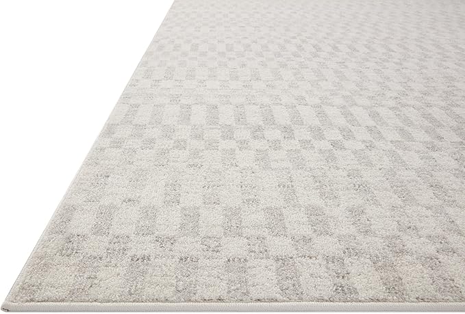 Loloi Kamala Collection KAM-05 Ivory/Grey 4'-0" x 6'-0" Accent Rug