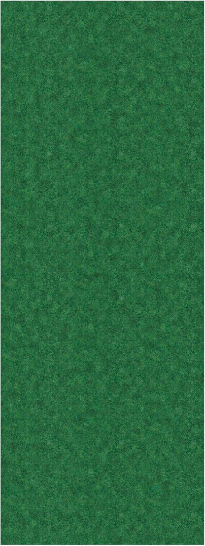 Ottomanson Mud Mat 2' x 2' Entryway Rug - Non-Slip Scraper Doormat for Muddy Paws, Dirt Trapping Indoor/Outdoor Mat for High-Traffic Areas, Kitchen, Garage, Patio, Green