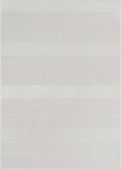 Beverly Rug Micro Loop Area Rug White 5x7 Modern Luxury Soft Boho Geometric Durable Indoor Area Rugs for Living Dining Room Office Stain Resistant Non Shedding Casual Indoor Carpet White 5 x 7