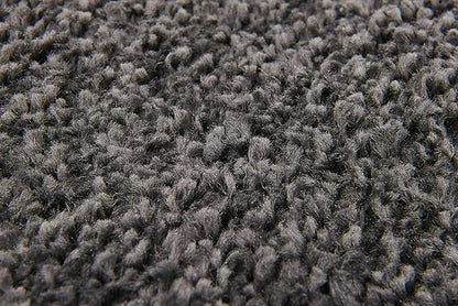 Unique Loom Solo Collection Area Rug - Calabasas (2' 2" x 13' Runner, Charcoal/ Black)