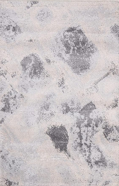 Abstract Transitional Turkish Oriental Area Rug 3x5