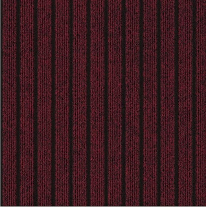 Ottomanson Mud Mat 2' x 3' - 2 Pack Entryway Rug -Non-Slip Scraper Doormat for Muddy Paws, Dirt Trapping Indoor/Outdoor Mat for High-Traffic Areas, Kitchen, Garage, Patio, Red