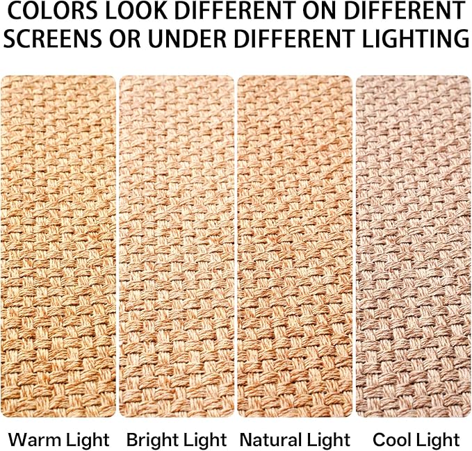 Washable Hallway Runner Rug 2x6 Jute Like Kitchen Runner Mat Rugs Non Slip, Woven Soft Entryway Farmhouse Runner Boho Floor Carpet for Indoor Laundry Hall Backdoor Bedroom Living Room, Brown