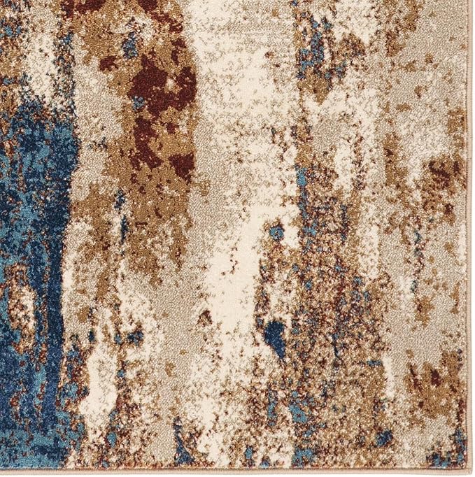 LUXE WEAVERS Lagos Collection Passion 6x9 Abstract Area Rug
