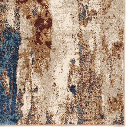 LUXE WEAVERS Lagos Collection Passion 6x9 Abstract Area Rug