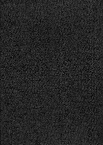 Easy Jute Rugs 8x10 Dark Gray Color Living Room Indoor Outdoor Area Rug for Farmhouse Patio and Kitchen Rug High Traffic Washable Easy to Clean Solid Woven Design Outside Carpet (8 x 10)