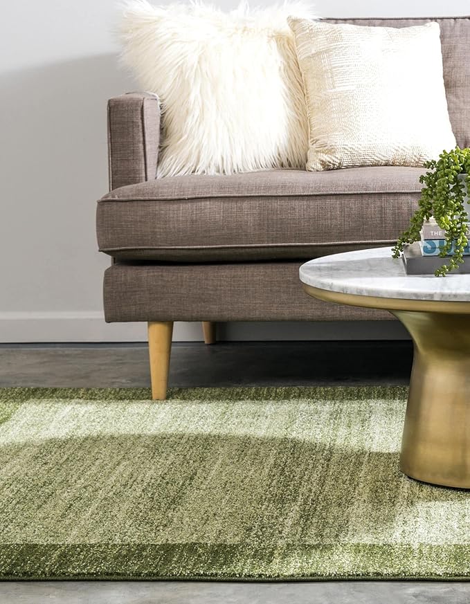 Rugs.com Angelica Collection Rug – 2' x 3' Light Green Medium Rug Perfect for Entryways, Kitchens, Breakfast Nooks, Accent Pieces