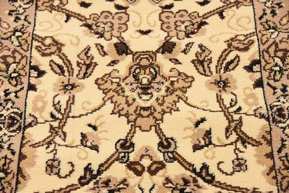 Unique Loom Sialk Hill Collection Area Rug - Washington (2' 2" x 8' 2" Runner Ivory/Black)