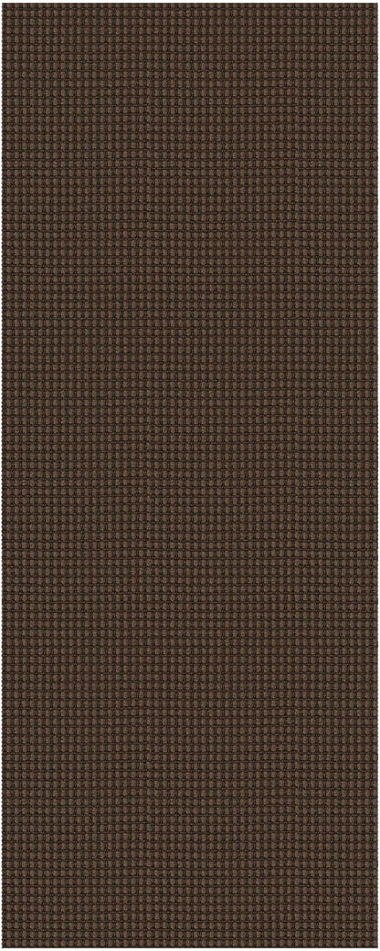 Braided Runner Rug 2x5 Ft Washable Runners for Hallways Non Slip Rubber Backed Kitchen Runners Cotton Entryway Runner Indoor, Woven Floor Carpet for Hall Kitchen Bedroom, Brown