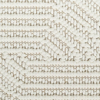 Nourison Home Textured Home Ivory 7'10" x 9'10" Area Rug - Easy Clean, Non Shedding, Bed Room, Living Room, Dining Room, Kitchen (8' x 10')