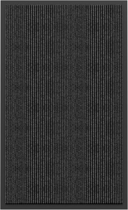 Amyracel Front Door Mat Indoor Outdoor Entrance, 36" x 60" All-Season Waterproof Doormat for Enterway, Heavy Duty Commercial Floor Mat, Fade Resistant, Rubber Back, Low Profile, Easy Clean