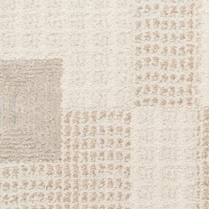 Nourison Home Nordic Ivory Beige 5' x 7' Area Rug - Easy Clean, Non Shedding, Bed Room, Living Room, Dining Room, Kitchen (5' x 7')