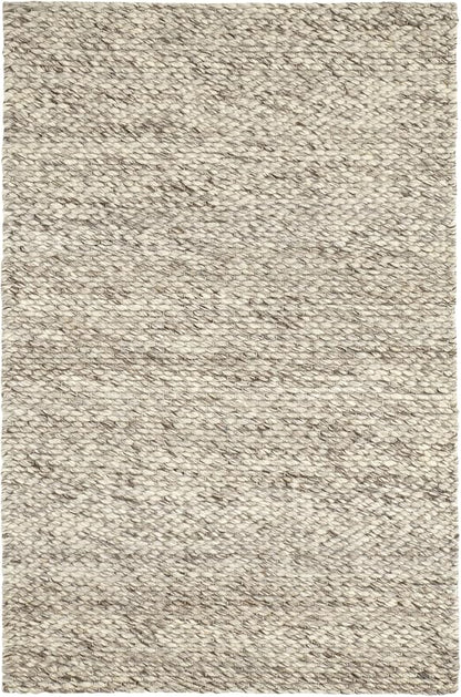 Dash & Albert Loggia Natural Handwoven Wool Rug, 3 X 5 Feet, Natural Solid Pattern - Premium Luxury Hotel Quality Soft Breathable Hypoallergenic Machine Washable Easy Care All Season Comfortable