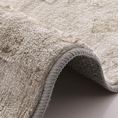 LUMI 5x8 Washable Area Rug for Living Room, Ultra Soft Traditional Vintage Rugs Non Slip with Rubber Backing, Low Profile, High Traffic, Stain Resistant Carpets, Ideal for Bedroom, Dining Room, Indoor