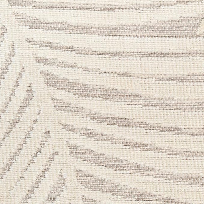 Nourison Home Suncoast Beige 4' x 6' Area Rug - Easy Clean, Non Shedding, Bed Room, Living Room, Dining Room, Kitchen (4' x 6')