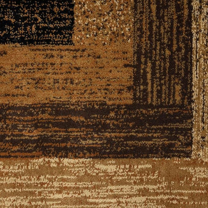 Home Dynamix Royalty Vega Contemporary Geometric Area Rug, Black/Beige, 7'8"x10'4"
