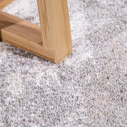 Paco Home Abstract Area Rug Artful Mottled Color Pattern in Beige Grey, Size: 4' x 5'7"