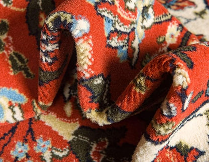 Unique Loom Espahan Collection Area Rug - Cape Cod (4' 1" x 6' 1" Rectangle, Terracotta/ Black)