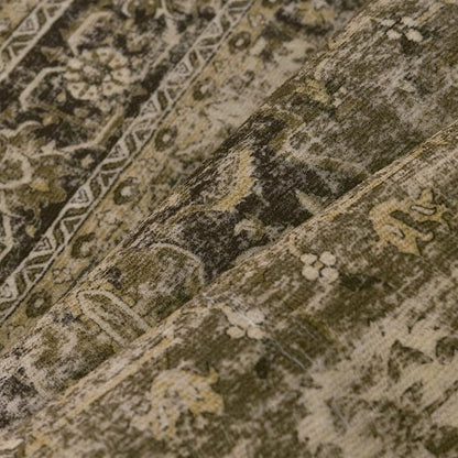 Hallway Runner Rug 2x8 Washable Brown Vintage Distressed Long Runner Oriental Soft Thin Indoor Carpet Non Slip Low Pile Throw Rug for Kitchen Bedroom Laundry Bedside Entryway