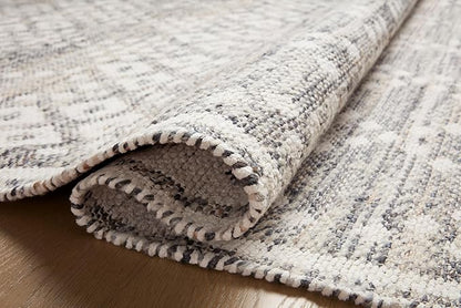 Loloi Angela Rose Rivers Collection RIV-01 Denim/Ivory 9'-3" x 13' Reversible Area Rug