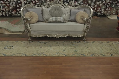 Transitional Collection 11' 7'' X 3' 0'' Runner Rug Rug, All-Over 100% Wool Carpet for Home Décor, Foyer and Hallway