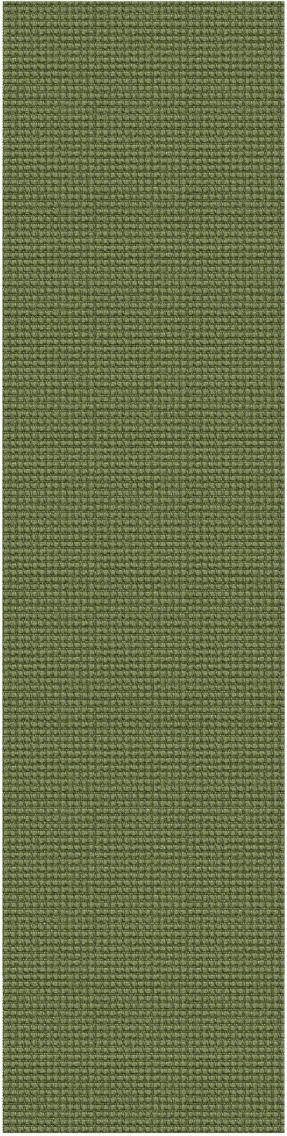 Braided Runner Rug 2x10 Ft Washable Runners for Hallways Non Slip Rubber Backed Kitchen Runners Cotton Long Entryway Runner Indoor, Woven Carpet for Hall Kitchen Entryway, Green