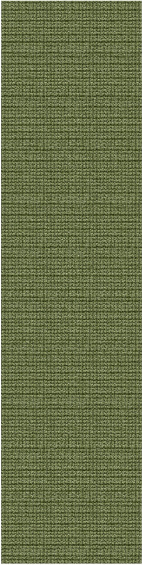 Braided Runner Rug 2x8 Ft Washable Runners for Hallways Non Slip Rubber Backed Kitchen Runners Cotton Entryway Runner Indoor, Woven Floor Carpet for Hall Kitchen Bedroom, Green