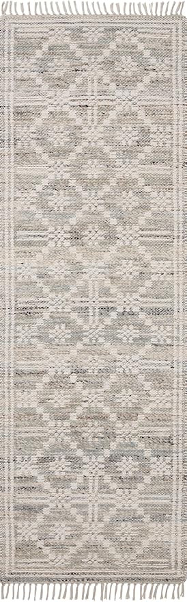 Loloi Angela Rose Rivers Collection RIV-02 Lagoon/Ivory 9'-3" x 13' Reversible Area Rug
