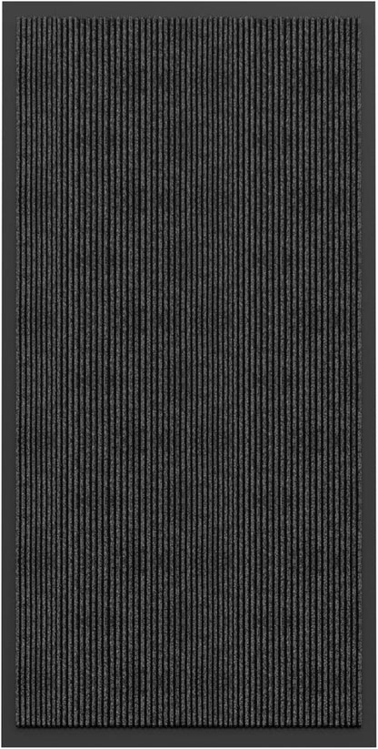 Amyracel Front Door Mat Indoor Outdoor Entrance, 36" x 72" All-Season Waterproof Doormat for Enterway, Heavy Duty Commercial Floor Mat, Fade Resistant, Rubber Back, Low Profile, Easy Clean