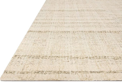 Loloi Chris Loves Julia Chris Collection CHR-02 Natural/Sage 2'-6'' x 9'-9'', .50" Pile Height, Runner Rug