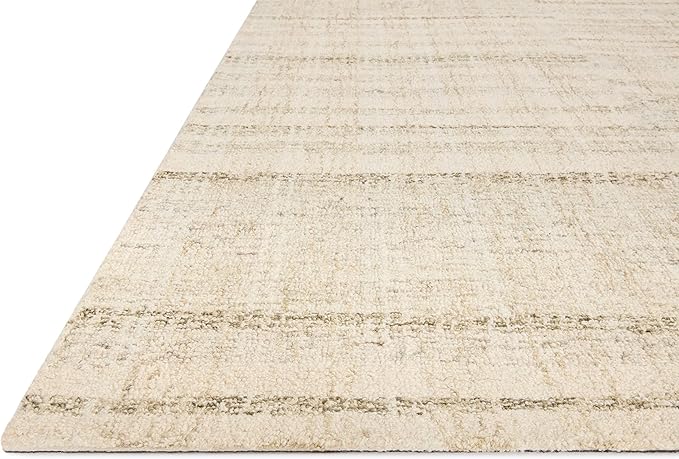Loloi Chris Loves Julia Chris Collection CHR-02 Natural/Sage 3'-6'' x 5'-6'', .50" Pile Height, Accent Rug