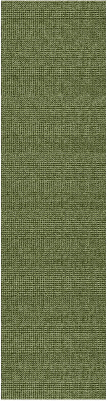 Braided Runner Rug 3x10 Ft Washable Runners for Hallways Non Slip Rubber Backed Kitchen Runners Cotton Long Entryway Runner Indoor, Woven Carpet for Hall Kitchen Entryway, Green