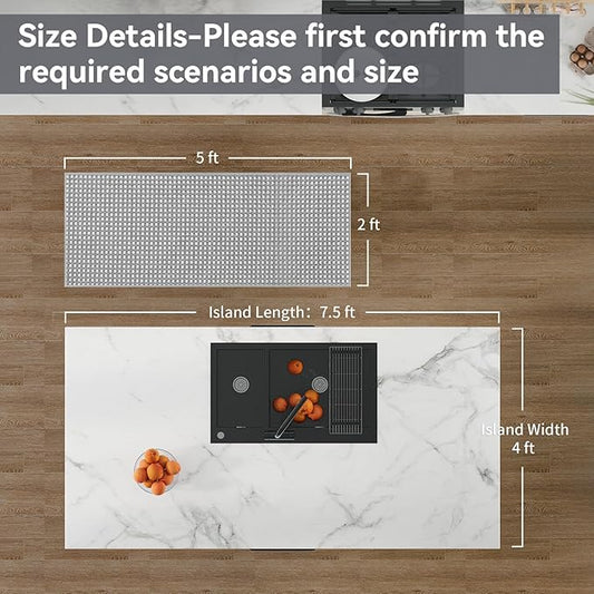 Boho 2x5 ft Hallway Runners Rug Washable Long Woven Kitchen Runner Mat Rugs Non Slip, Soft Entryway Laundry Hall Runner Floor Carpet for Indoor Backdoor Bedroom Kitchen Living Room, Gray