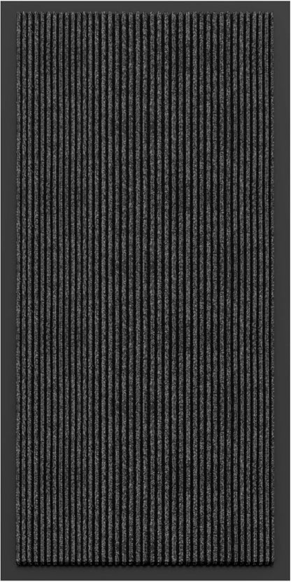 Amyracel Front Door Mat Indoor Outdoor Entrance, 24" x 48" All-Season Waterproof Doormat for Enterway, Heavy Duty Commercial Floor Mat, Fade Resistant, Rubber Back, Low Profile, Easy Clean