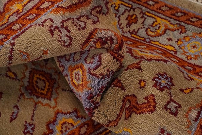 Transitional Collection 5' 2'' X 3' 1'' Rug Rug, All-Over 100% Wool Carpet for Home Décor, Foyer and Hallway