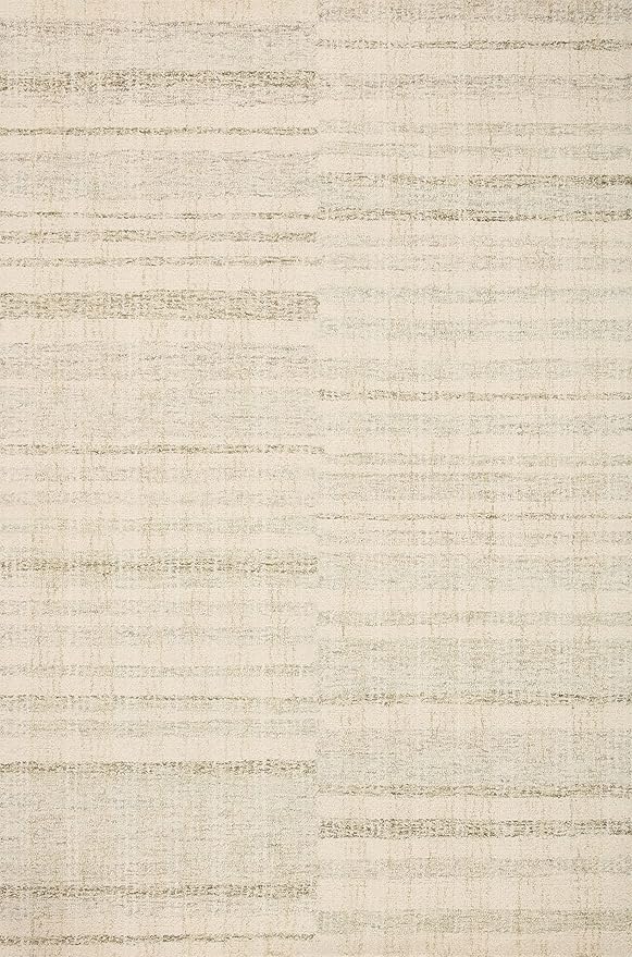 Loloi Chris Loves Julia Chris Collection CHR-02 Natural/Sage 2'-6'' x 9'-9'', .50" Pile Height, Runner Rug