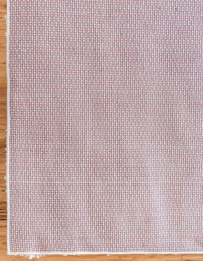 Unique Loom Davos Shag Collection Area Rug - Solid (3' 3" Square, White/ Ivory)