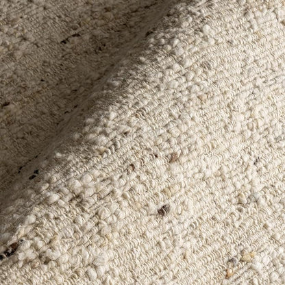 Rugs USA Juju Ivory/Grey, 8'6" x 11'6", Handmade, Diamond Trellis, Wool, Soft and Cozy, High Traffic, Stain Resistant, Easy Clean, Durable Area Rug for Bedroom, Living Room, Dining, Foyer, Entryway